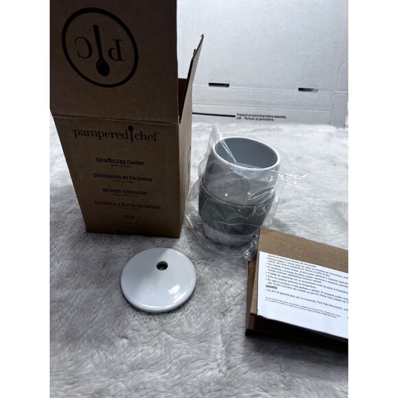Pampered Chef Ceramic Egg Cooker - Picture 4 of 5